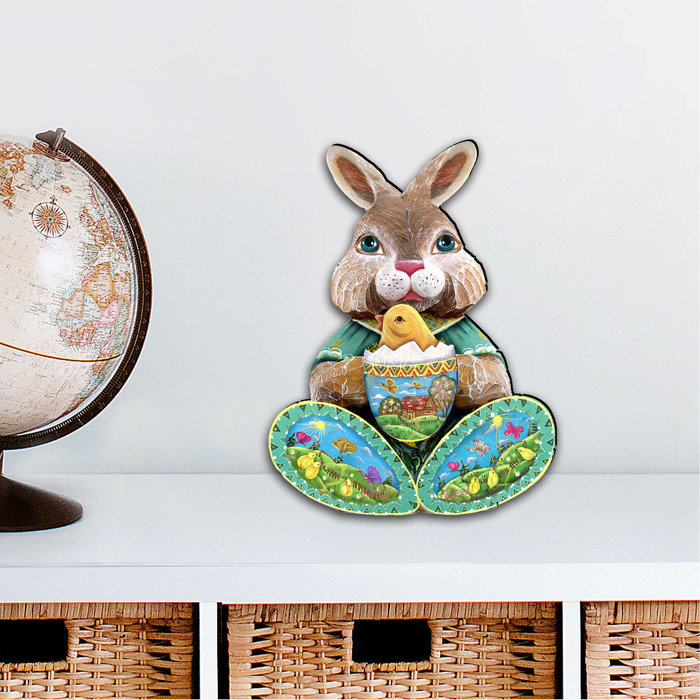 The Holiday Aisle® Easter Bunny DecorFigurine & Reviews Wayfair